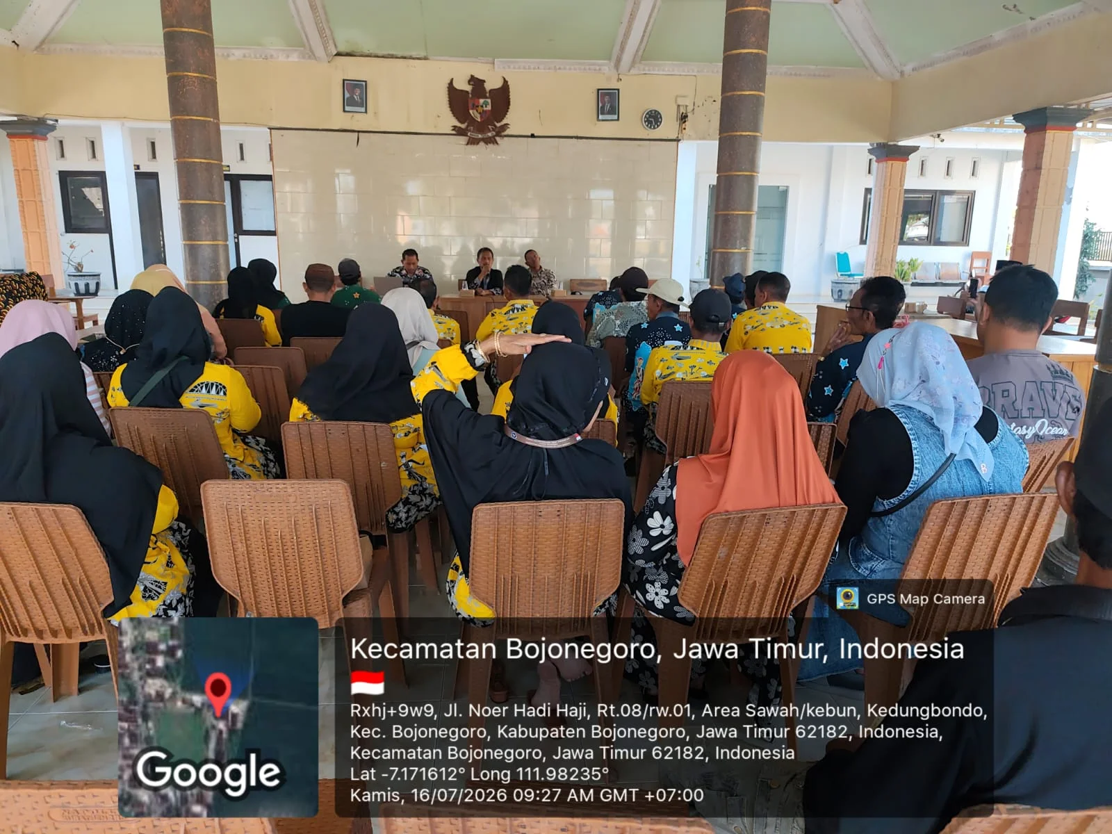 Sampul album: Rapat bersama dengan Elemen Masyarakat, membahas Panitia 17 Agusutus dan sosialisasi pendaftaran anggota KDMP.